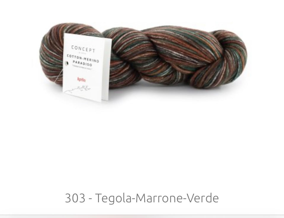 KATIA Cotton-Merino Paradiso