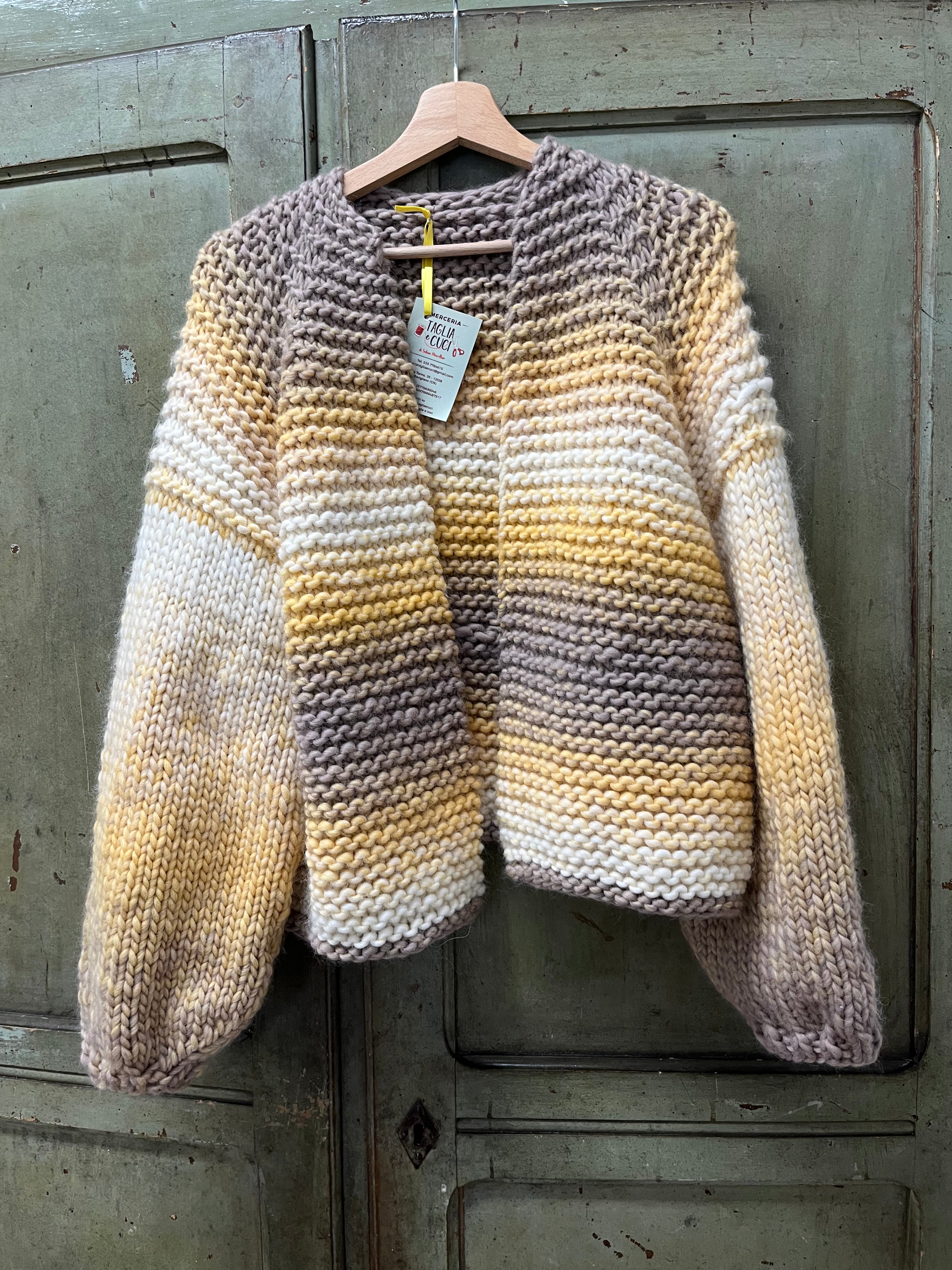 Maxi Cardigan GIRASOLE