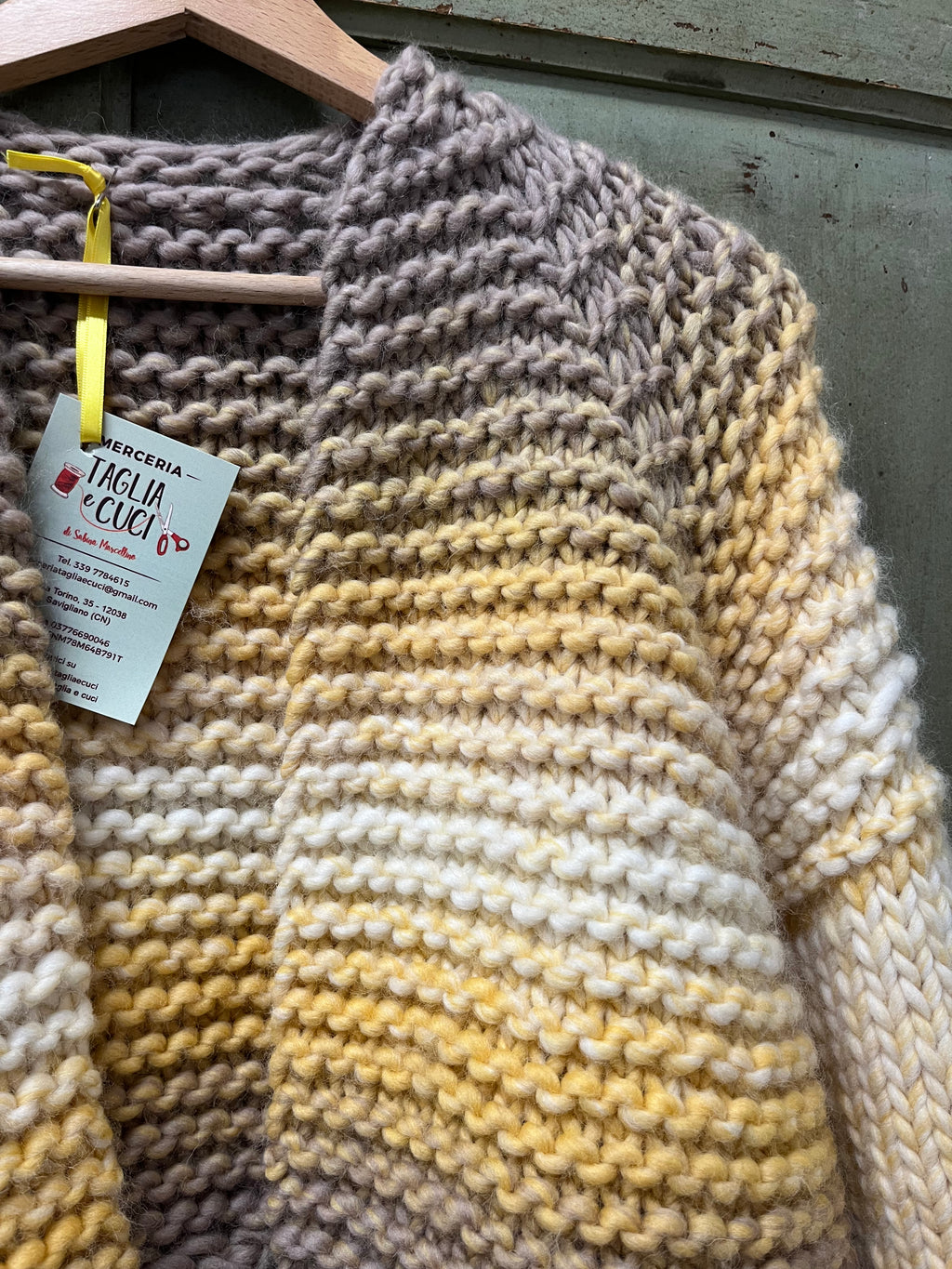 Maxi Cardigan GIRASOLE